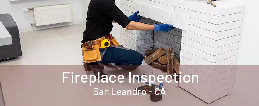 Fireplace Inspection San Leandro - CA