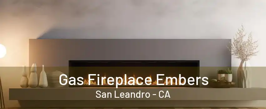 Gas Fireplace Embers San Leandro - CA