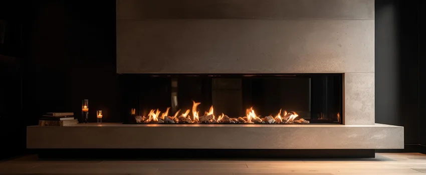 Gas Fireplace Ember Bed Design Services in San Leandro, California