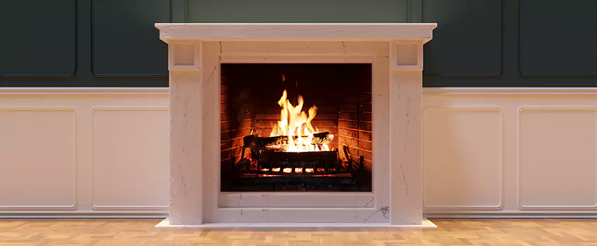 Open Flame Wood-Burning Fireplace Installation Services in San Leandro, California