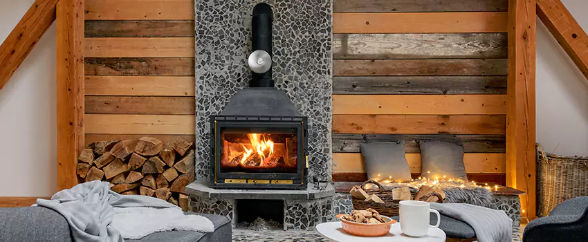 Thelin Hearth Products Direct Vent Gas Stove Fireplace Inspection in San Leandro, California